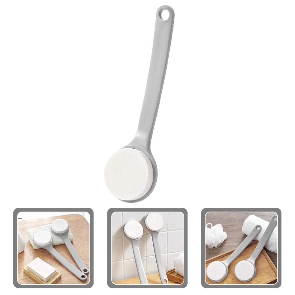 Scrub Brush Elder Multi-functional Exfoliating Bath Shower Back Scrubber for