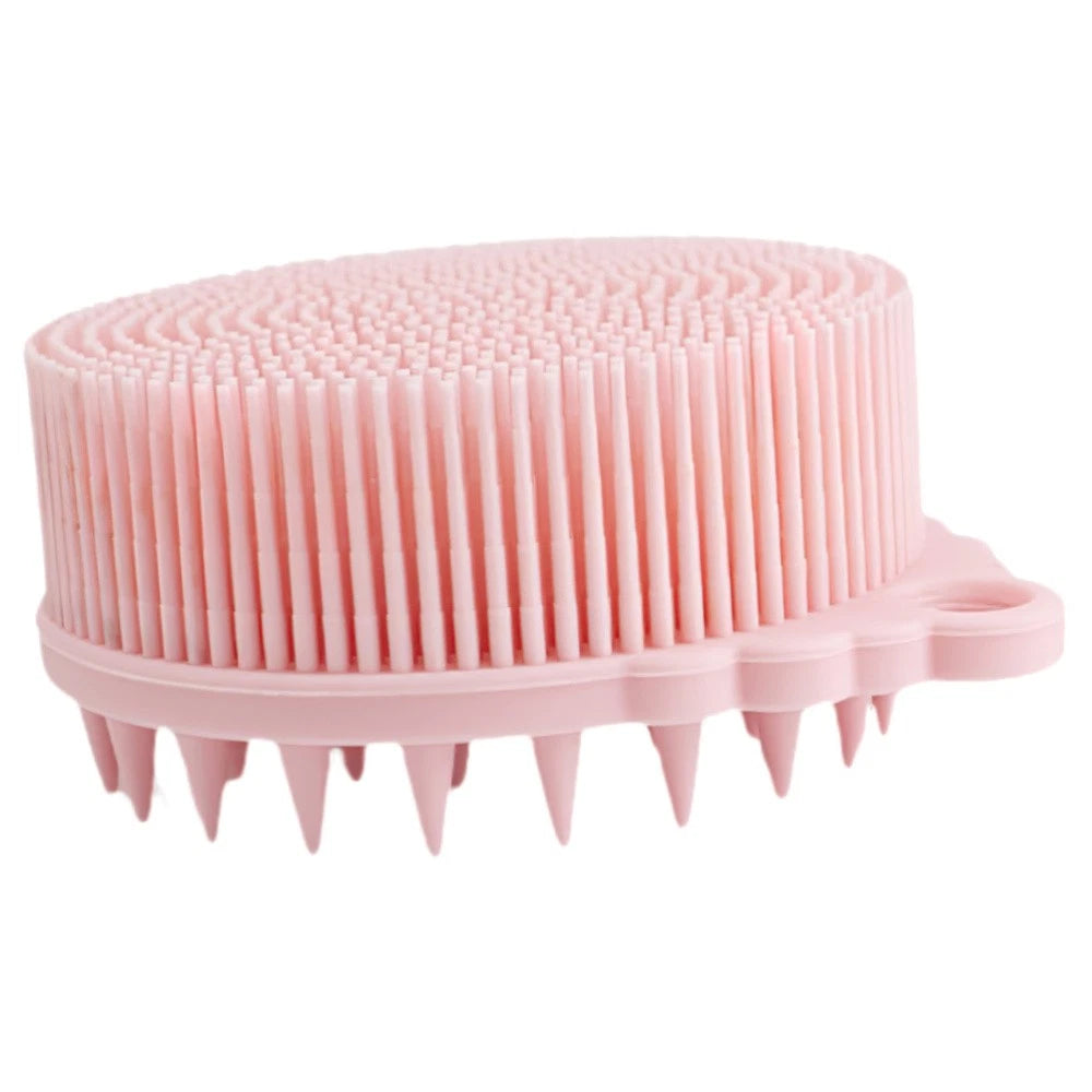 Bath Brush Brushes Silicone Body Shower Baby Cleaning Hair Scrubber