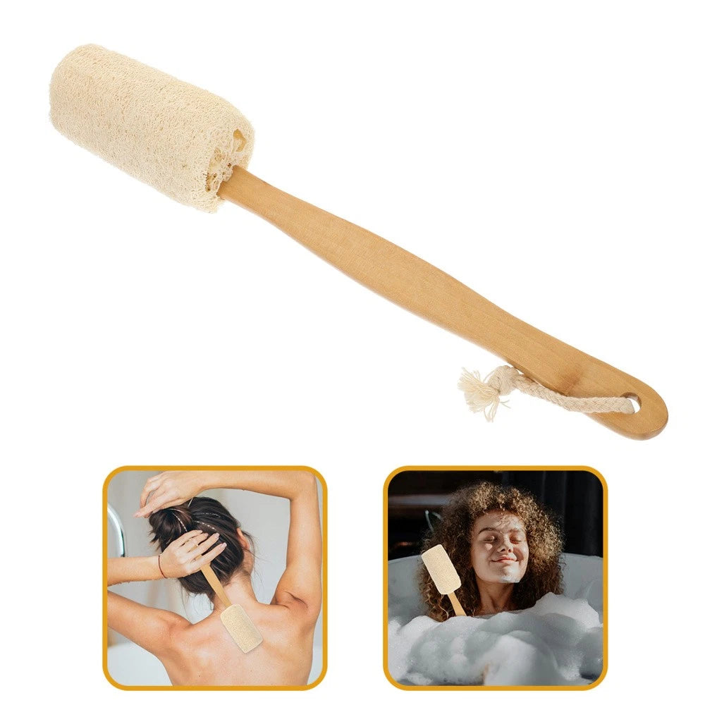 Back Exfoliating Brush Multi-function Body Bath Brush Portable Back Scrubber