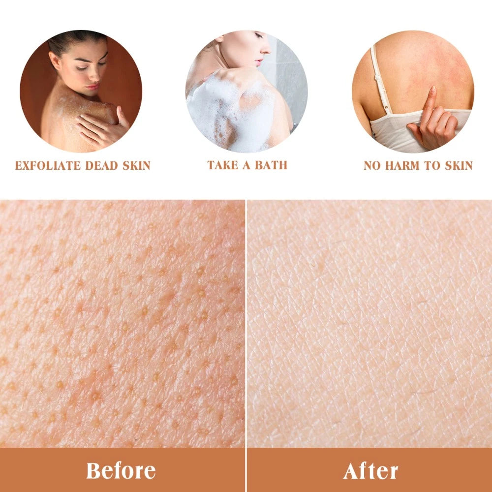 Loofah Bath Brush Work Scrubber for Shower Bathing Accessories