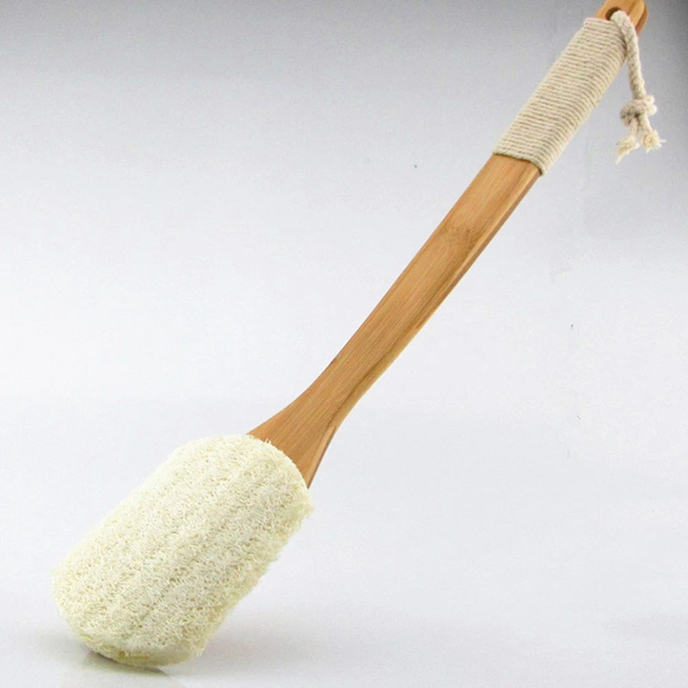 Loofah Bath Brush Shower Exfoliating Bathtub Scrubber Man Practical Long Handle