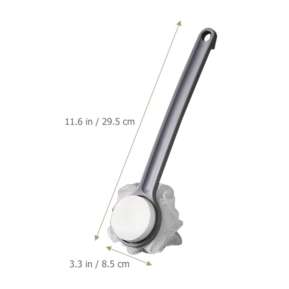 Bath Ball Brush Body Shower Scrubber Exfoliating for Child Back Double-sided