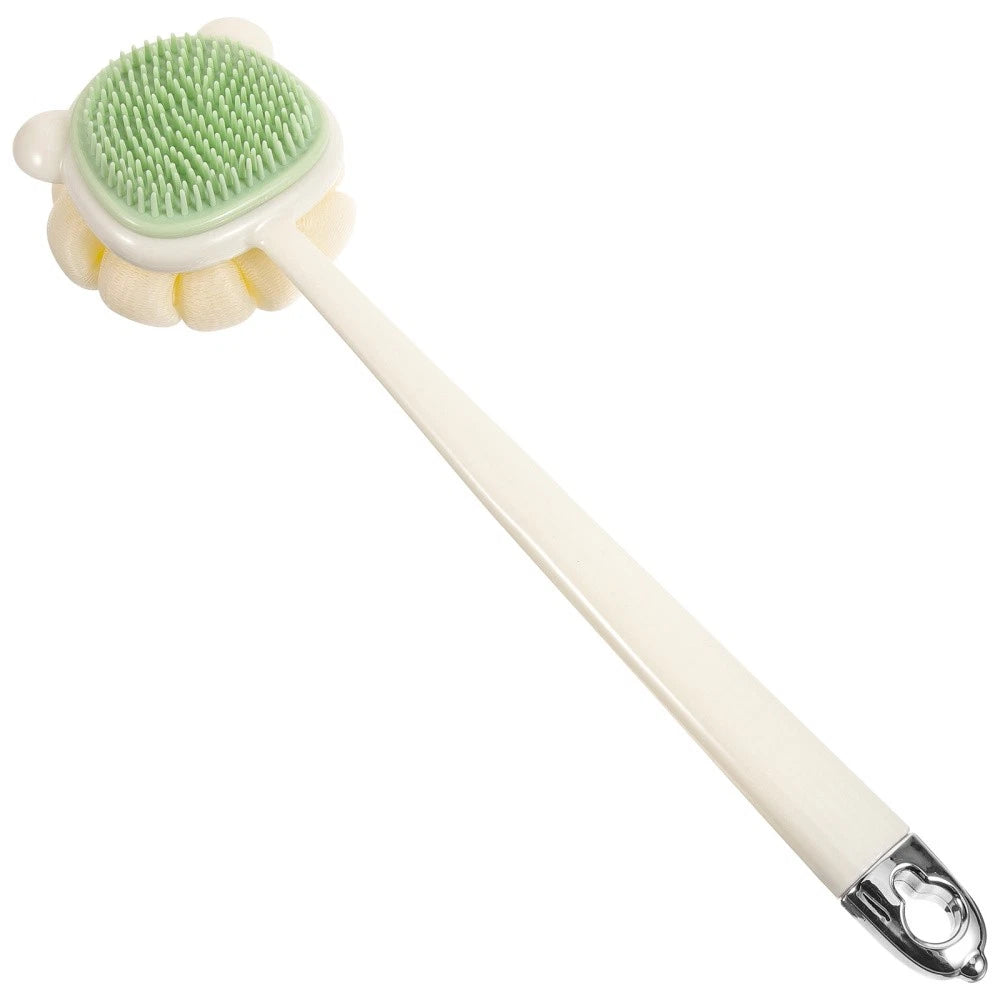 Back Rub Brush Bath Scrubber for Body Exfoliator Long Handle Wash