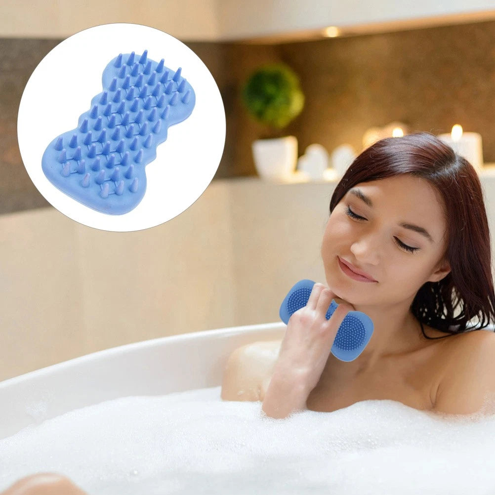 Multifunctional Bath Brush Body Scrubber Exfoliator Baby Hair-washing