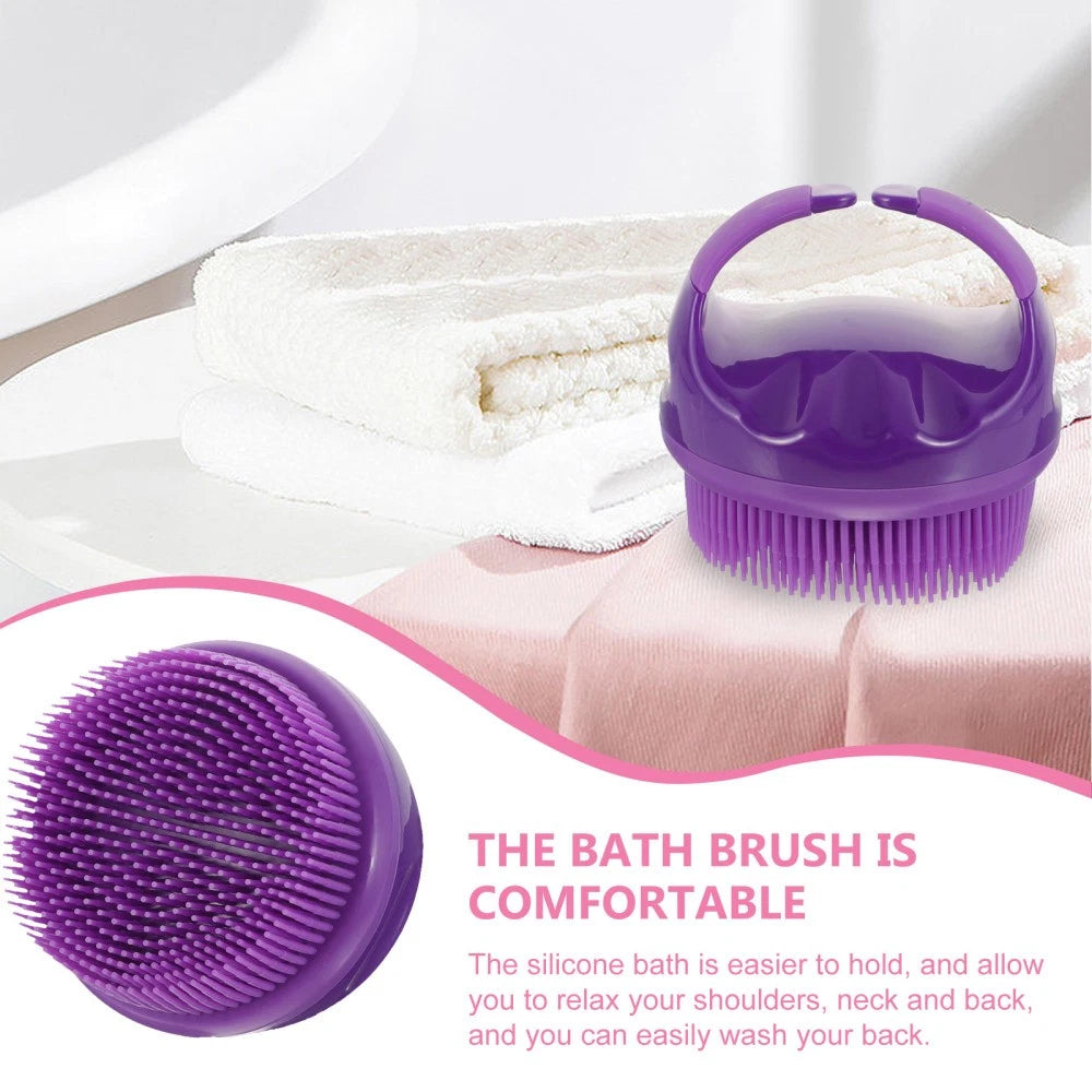 Bath Brush Child Back Shower Scrubber Exfoliating for Silicone Body