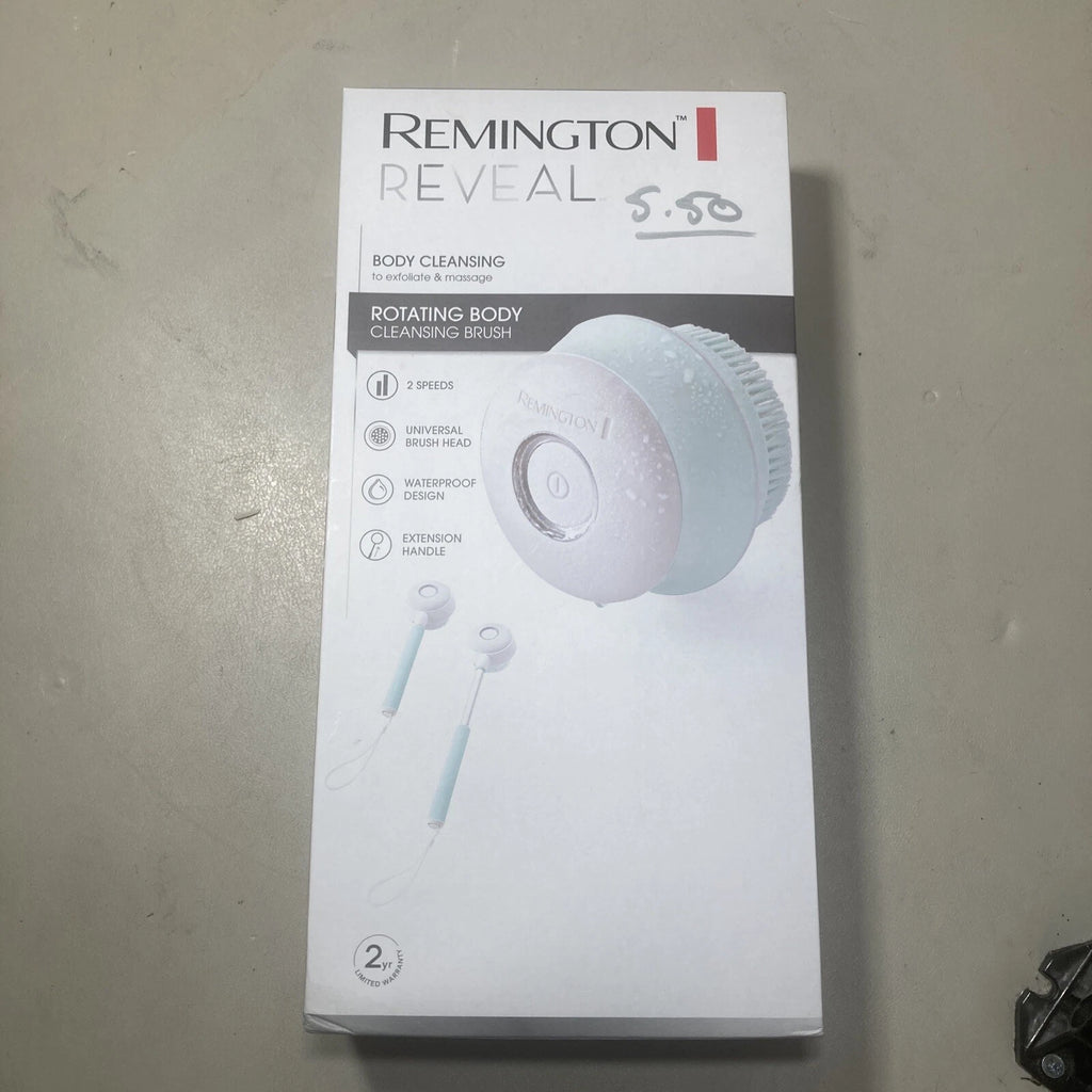 Remington Reveal Rechargeable Rotating Electronic Body Brush with 2 speeds
