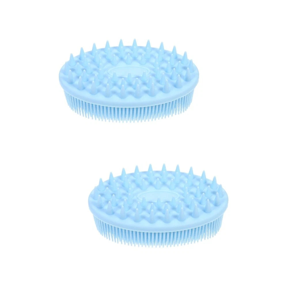 2 Pack Silicone Bath Brush Body Brushes for Shower Scrubber Baby