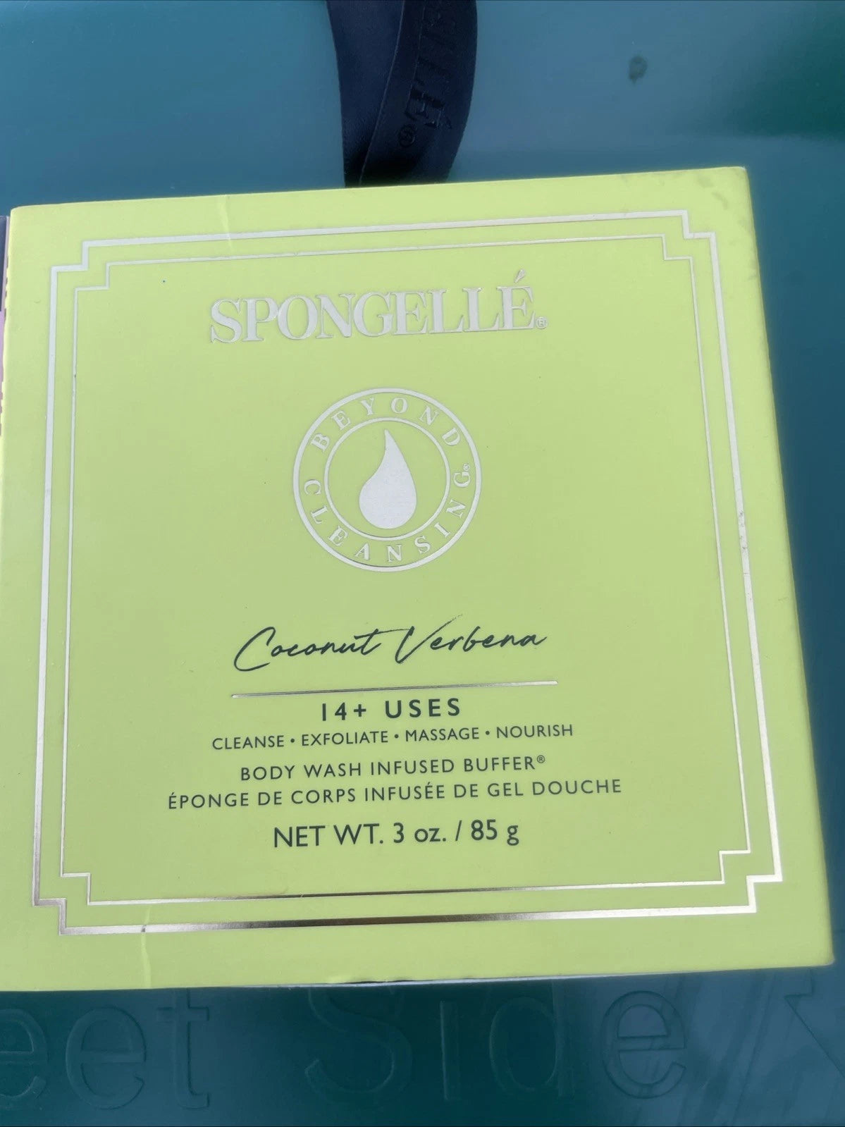 Lot Of 2 Spongelle 14+ Uses FRENCH LAVENDER Body Wash Infused Buffer New Verbena