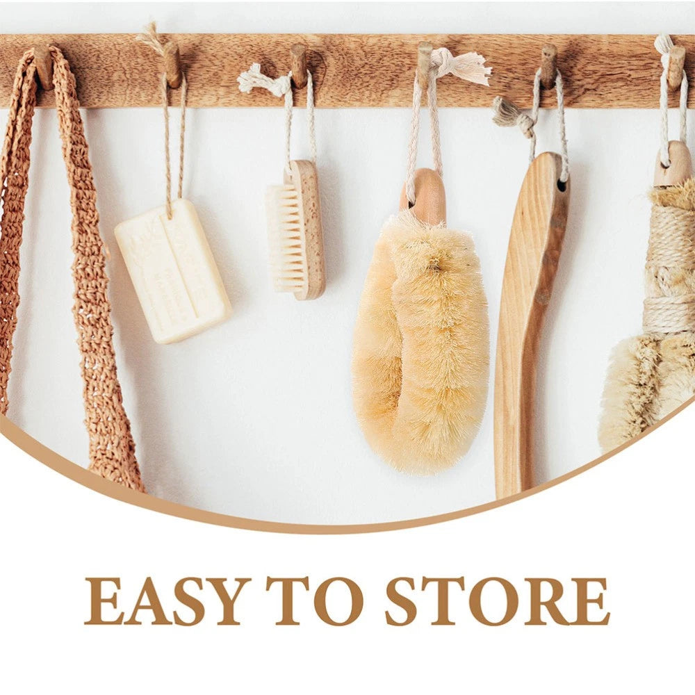 2 Pcs Silk Bath Brush Miss Man Shower Scrubber Body Scrubbers for