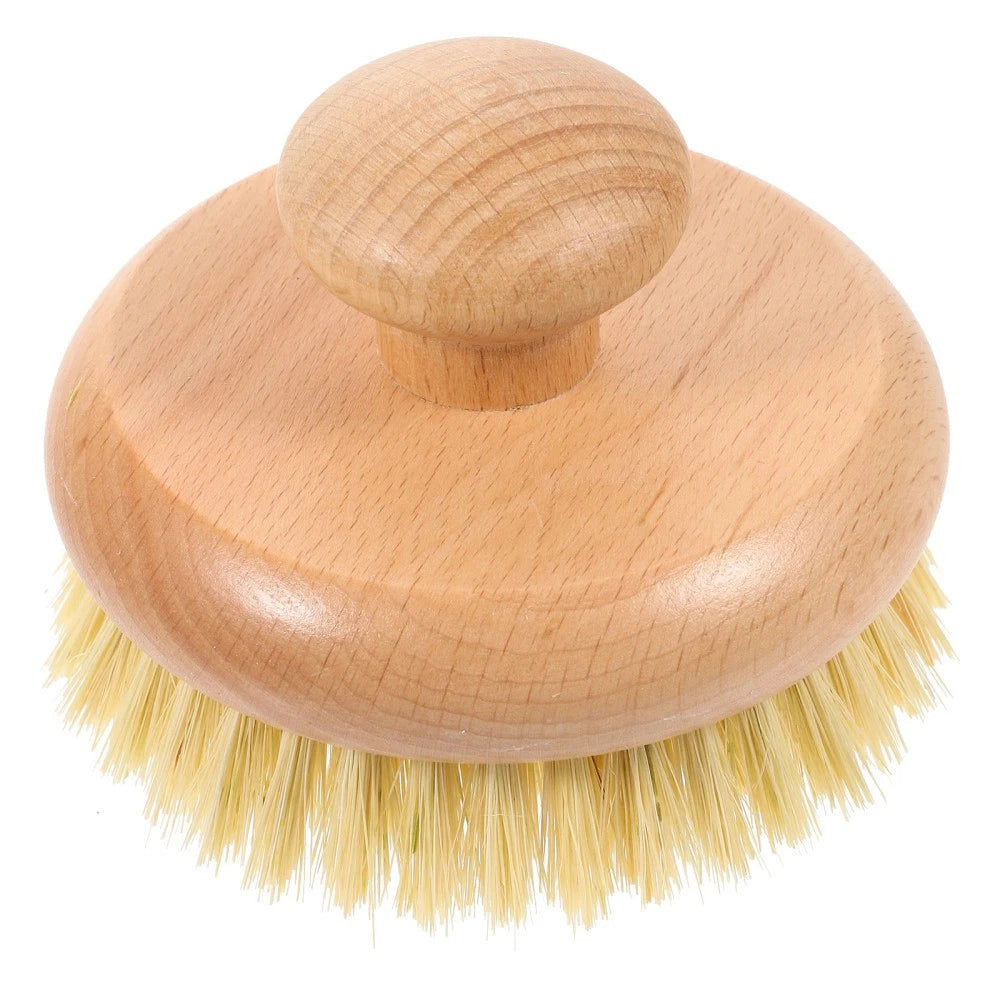 Bath Brush Shower Scrubber for Body Bathing Back Portable Handle