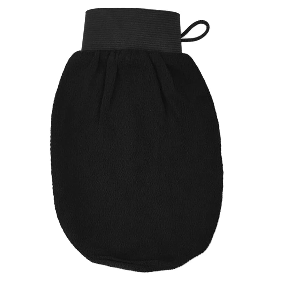 Exfoliating Mitt Loofah Back Massager Gloves Shower Women Bath Scrubber