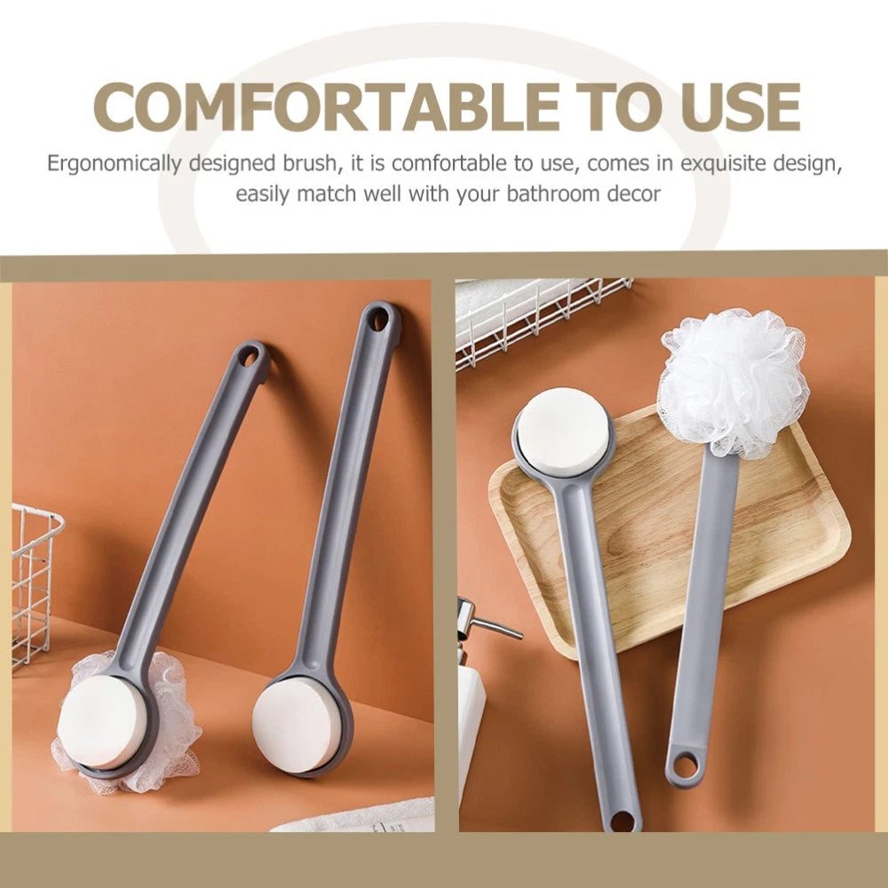 3 PCS Bath Ball Brush Child Back Scrubber for Shower Exfoliating