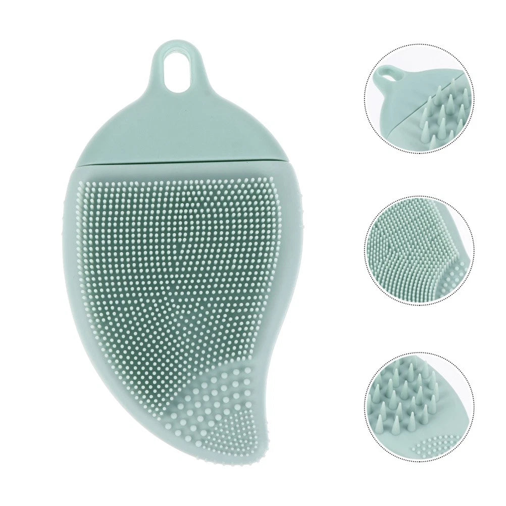 Facial Cleansing Massage Brush Bath with Long Handle Shower Handheld