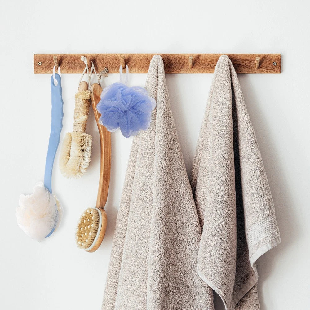 Back Rub Artifact Elderly Long Handle Bath Brush Shower Scrubber