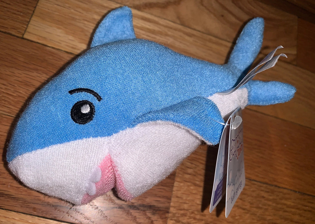 Soapsox Junior Anti-Microbial Machine Washable Shark Bath Sponge for Kids!