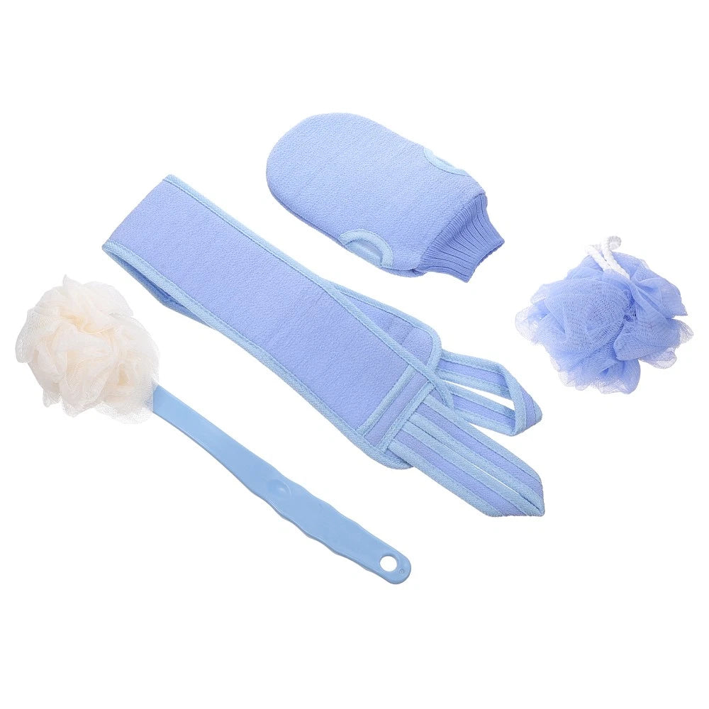 Back Rub Artifact Elderly Long Handle Bath Brush Shower Scrubber