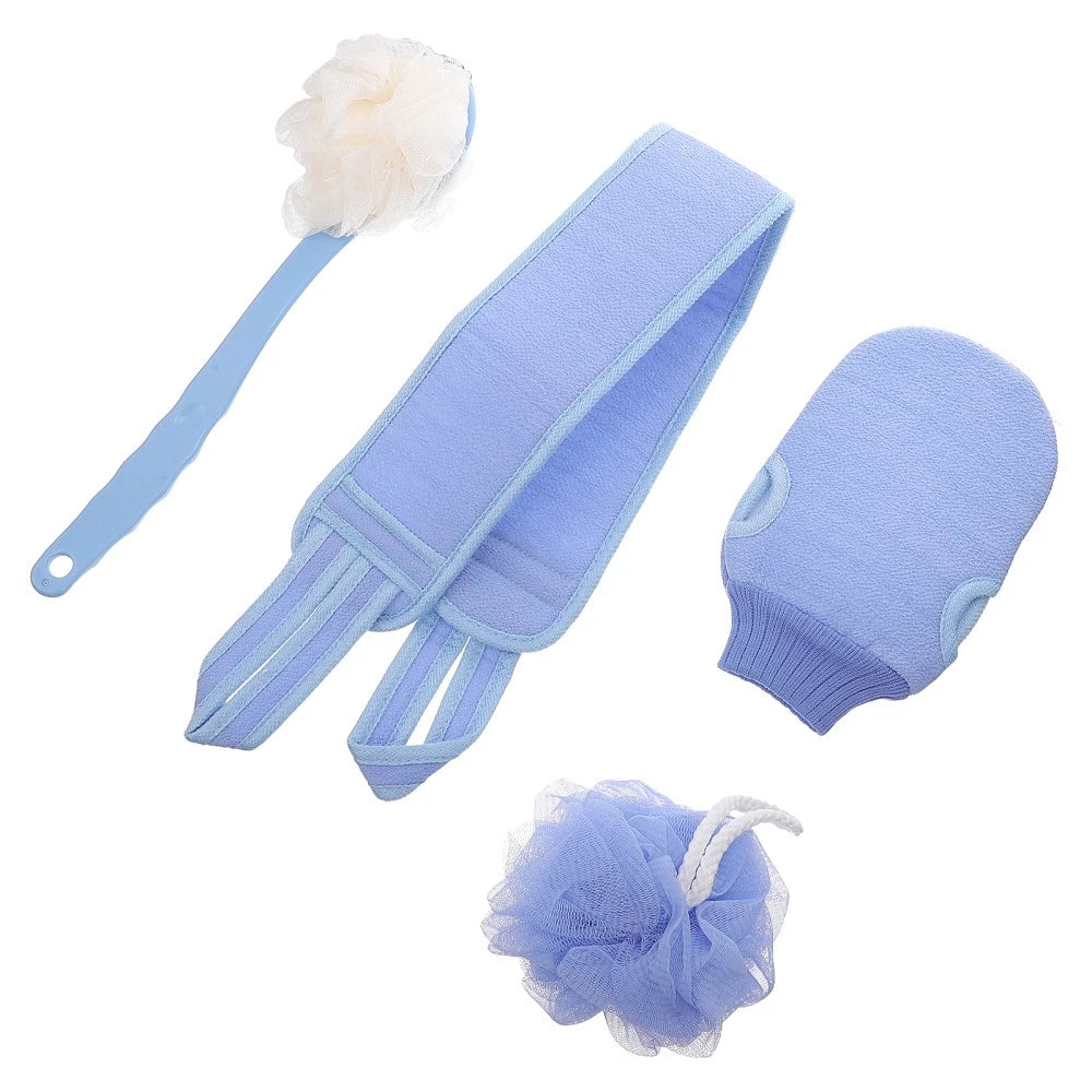 Back Rub Artifact Elderly Long Handle Bath Brush Shower Scrubber