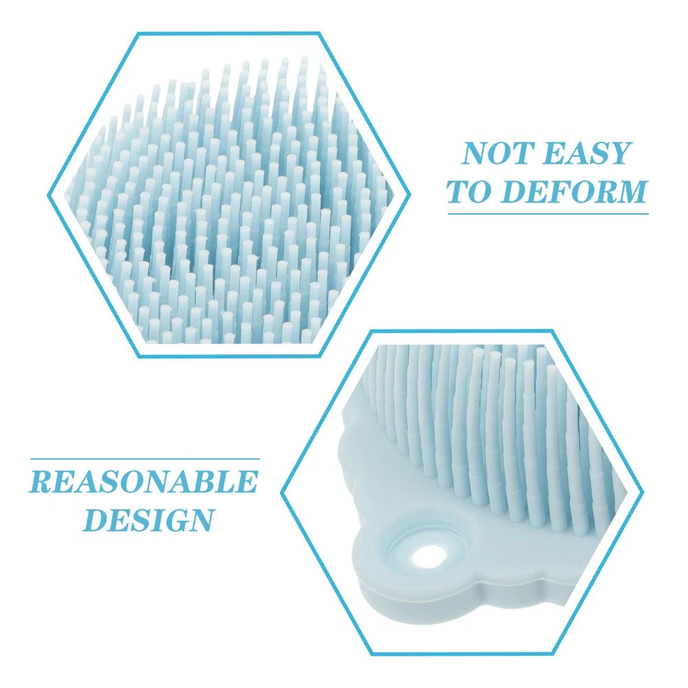 Bath Brush Child Hair Scrubber for Scalp Silicone Face Scrubbers