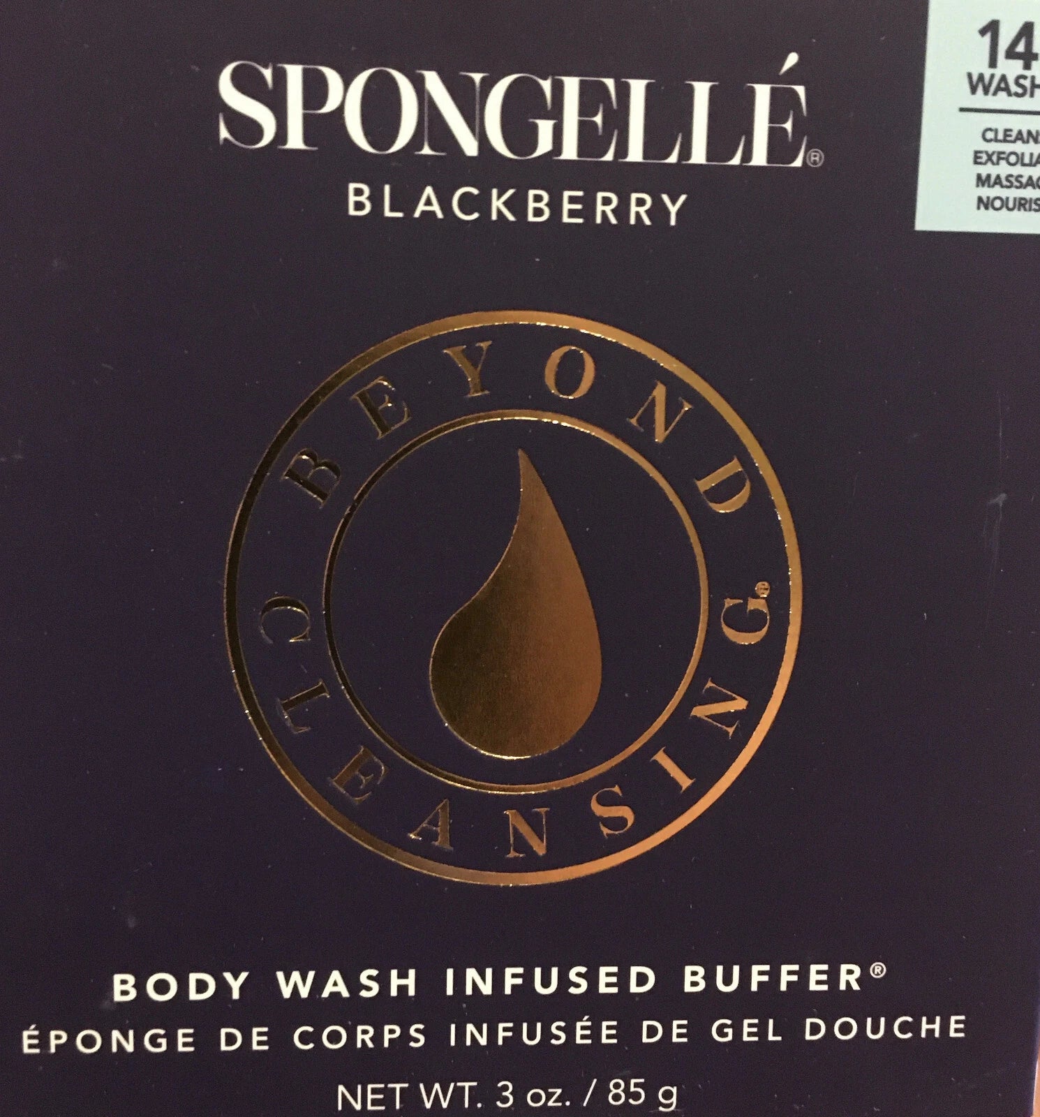 Spongelle Body Wash Infused Buffer CHOOSE a Scent, Shower Sponge 14-28+ Uses NEW