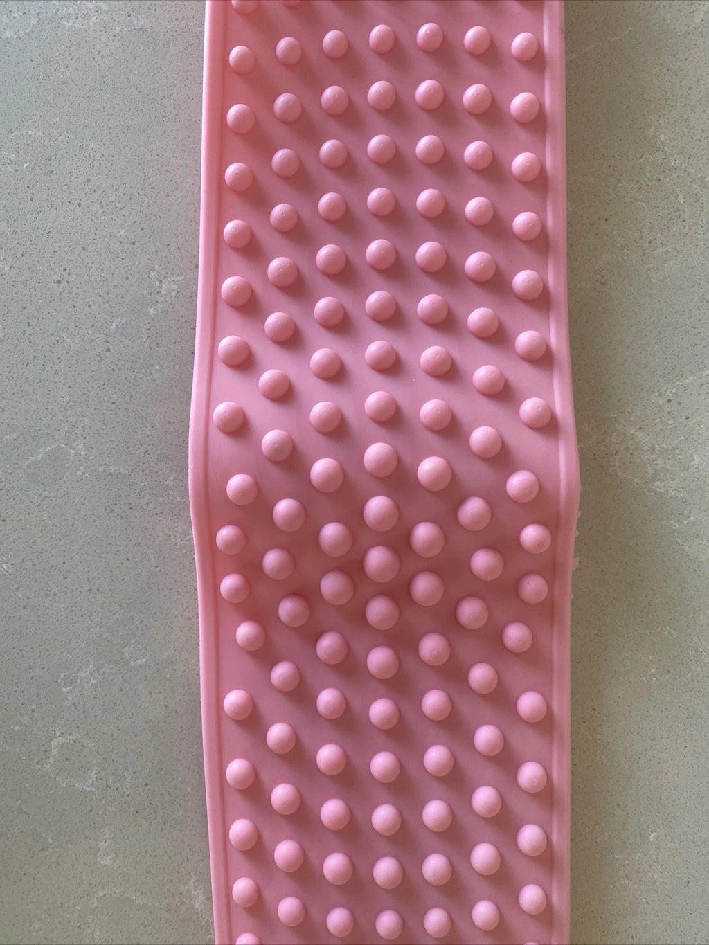 2 Pack - Silicone Body, Back and Foot Scrubber Brush for Shower/Bath 30" - Pink