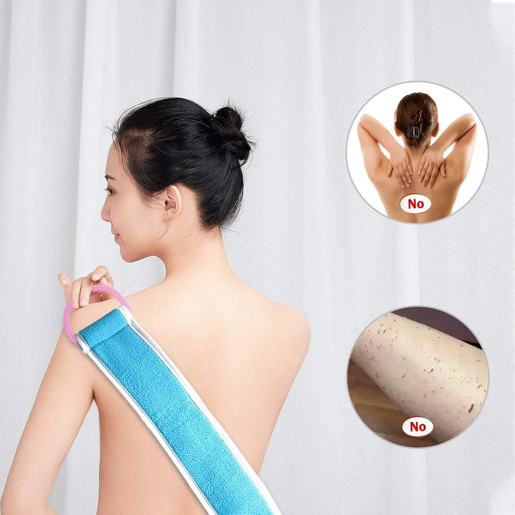 Bath Brush with Long Handle,Back Cleaning Brush,Back Scrubber -Bath & Shower UK