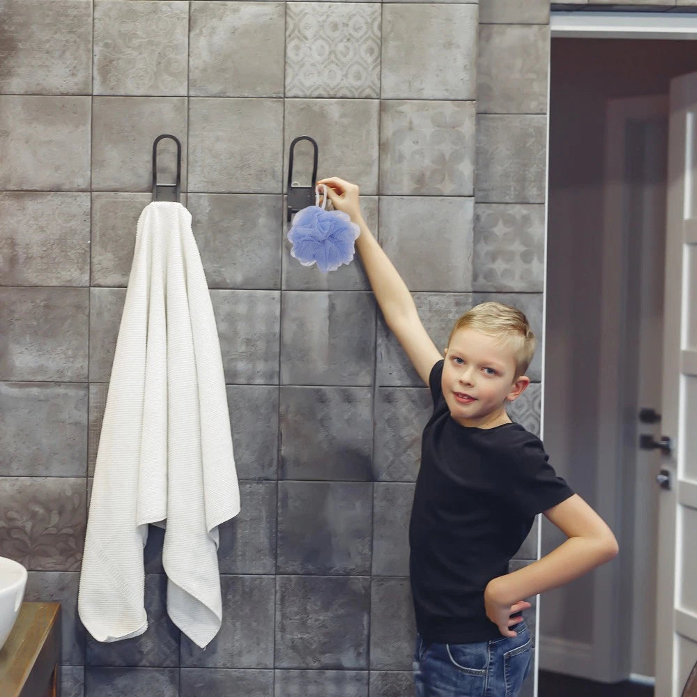 Back Rub Artifact Elderly Long Handle Bath Brush Shower Scrubber