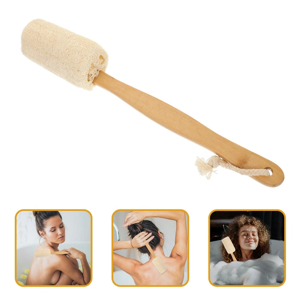 Back Exfoliating Brush Multi-function Body Bath Brush Portable Back Scrubber
