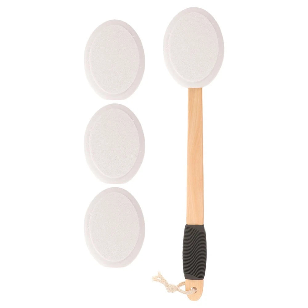 Anti- Bath Brush Set Body Lotion Applicator for Back Baby Cream
