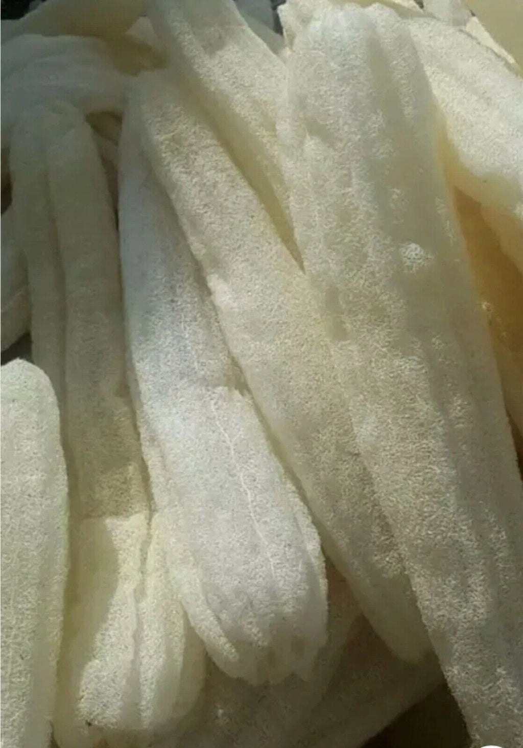 JUMBO Whole Loofah NATURAL-ORGANIC SPA Beauty Bath Sponge Body Scrubberليف طبيعي