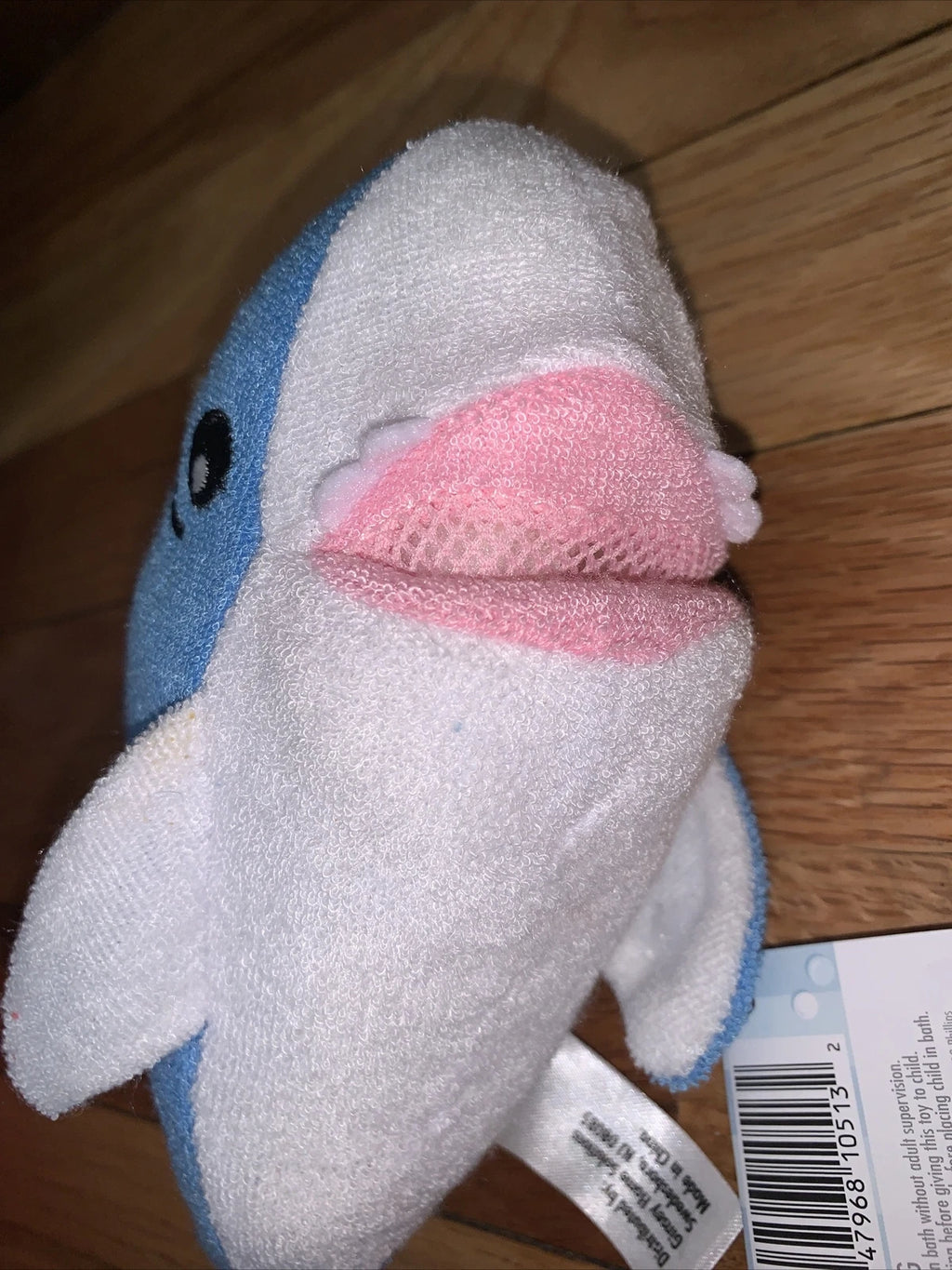 Soapsox Junior Anti-Microbial Machine Washable Shark Bath Sponge for Kids!
