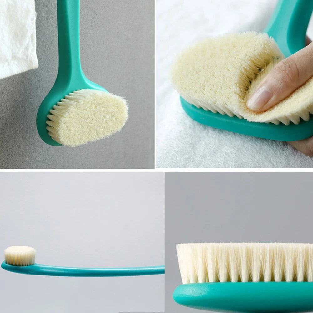 Long Handle Bath Brush Wash Handled Shower Baby Body Scrubber Brushes for
