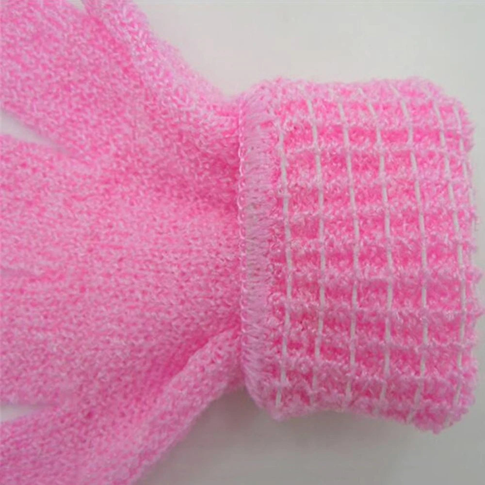 5 Pairs Bath Gloves Exfoliate Body Exfoliator Exfoliating Scrubber
