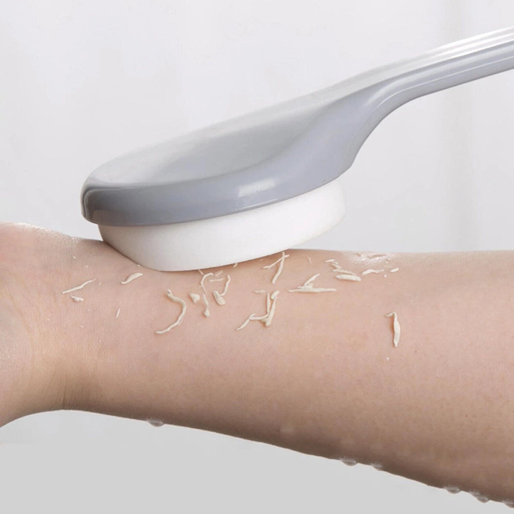 Lotion Self Applicator Aid Shower Scrubber Sponge Bath Back Bathroom Brush Tools