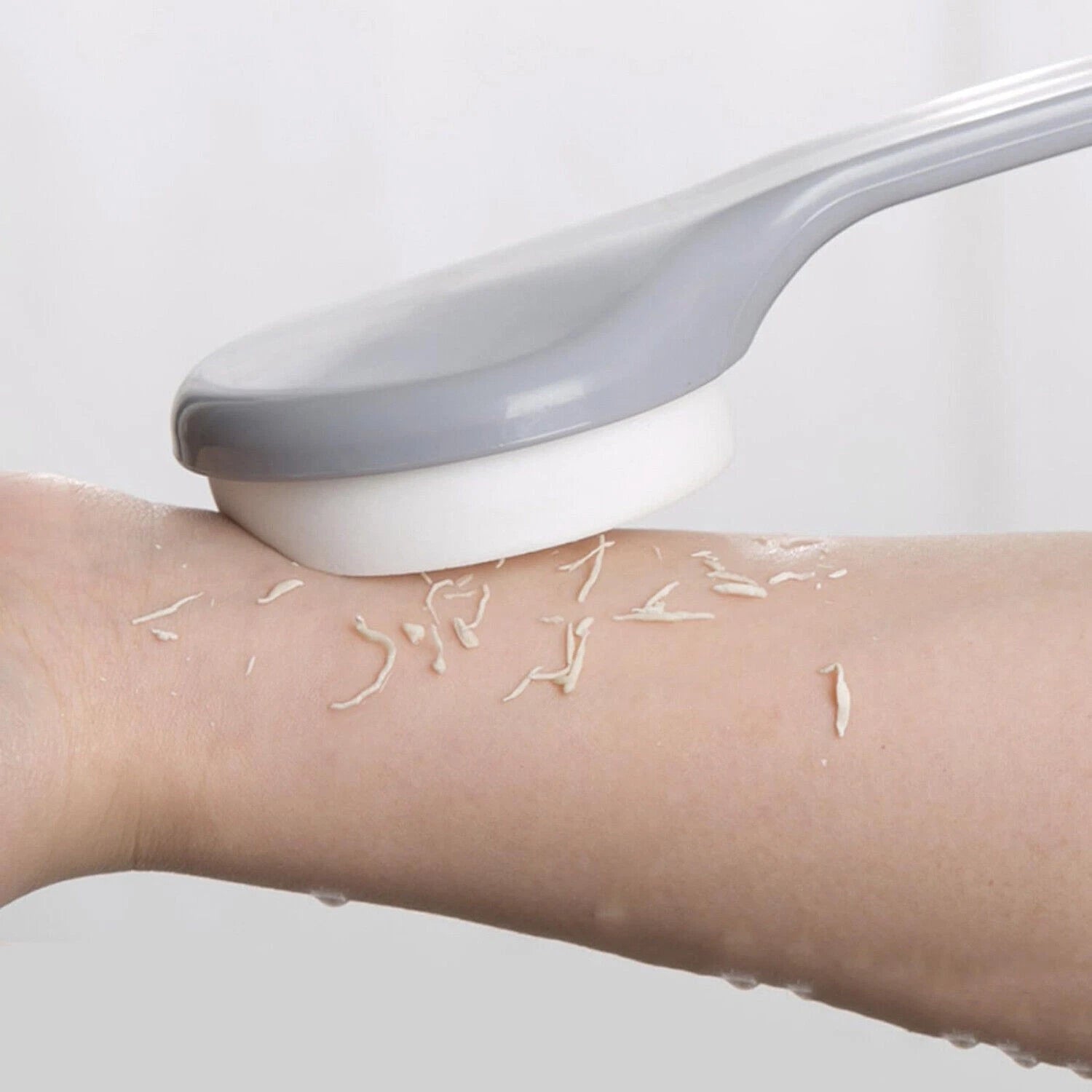 Lotion Self Applicator Aid Shower Scrubber Sponge Bath Back Bathroom Brush Tools