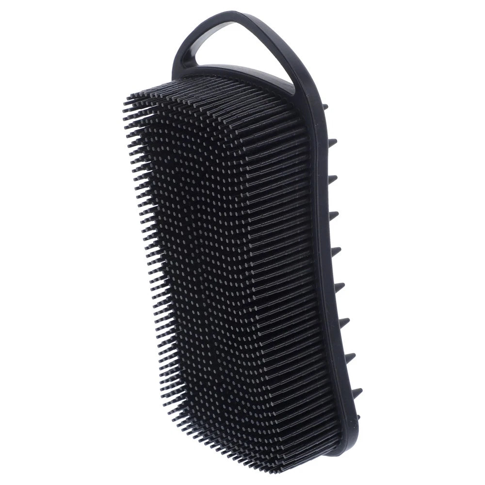 Bath Brush Man Travel Shower for Cleaning Soft Silicone Body Scrubber