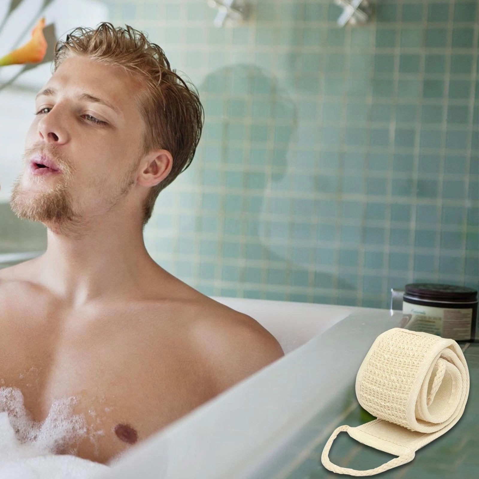 Back Scrubber For Shower For Men Loofah Sponge Back Scrubber With Back Superior