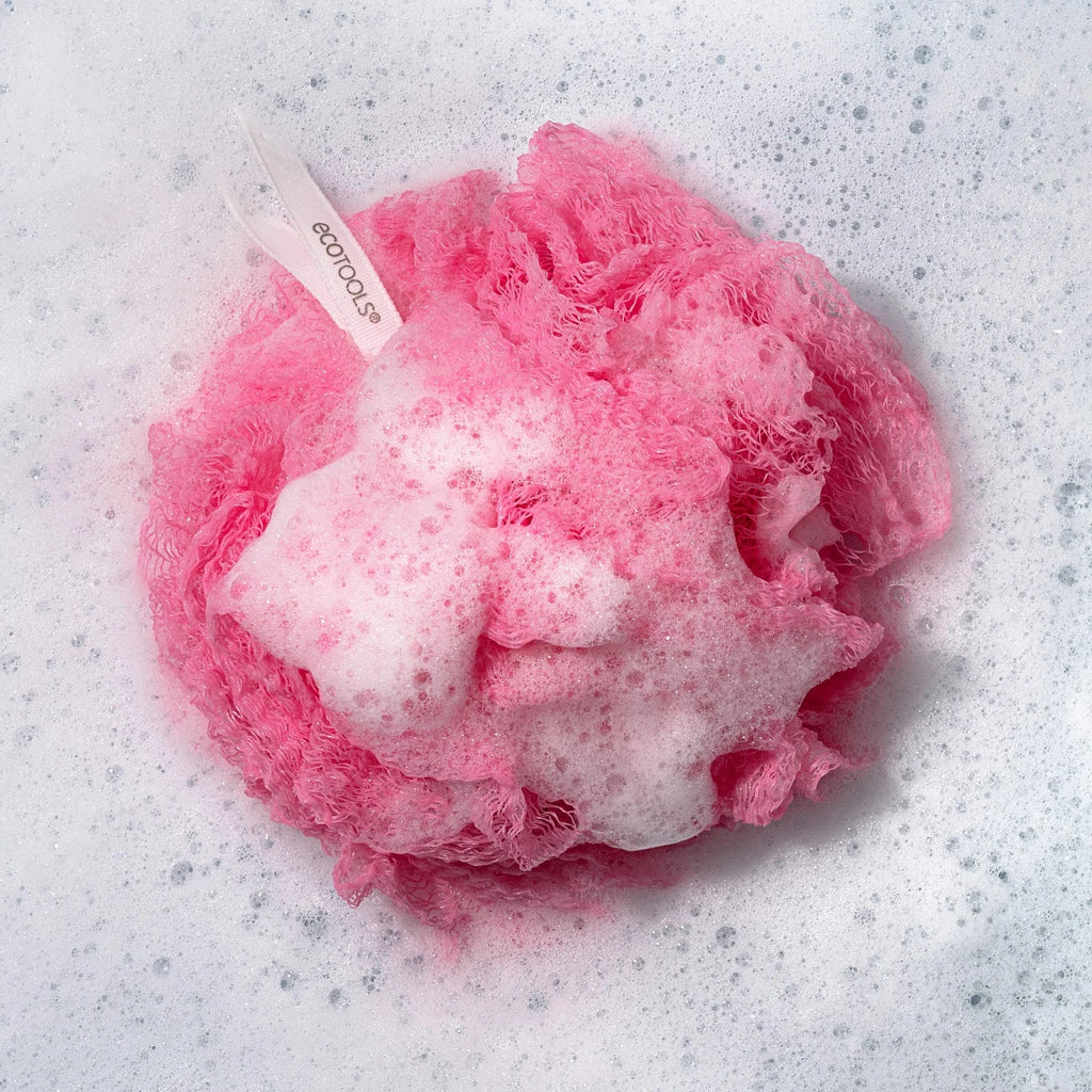 EcoTools Exfoliating EcoPouf 6 Pack Bathing Sponges Vegan Cruelty Free