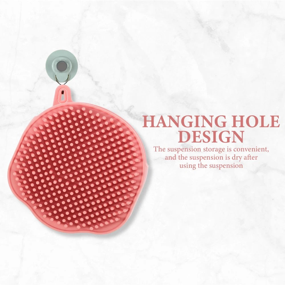 Bath Brush Body Scrubber Exfoliator Exfoliating Newborn Travel Silicone Shower