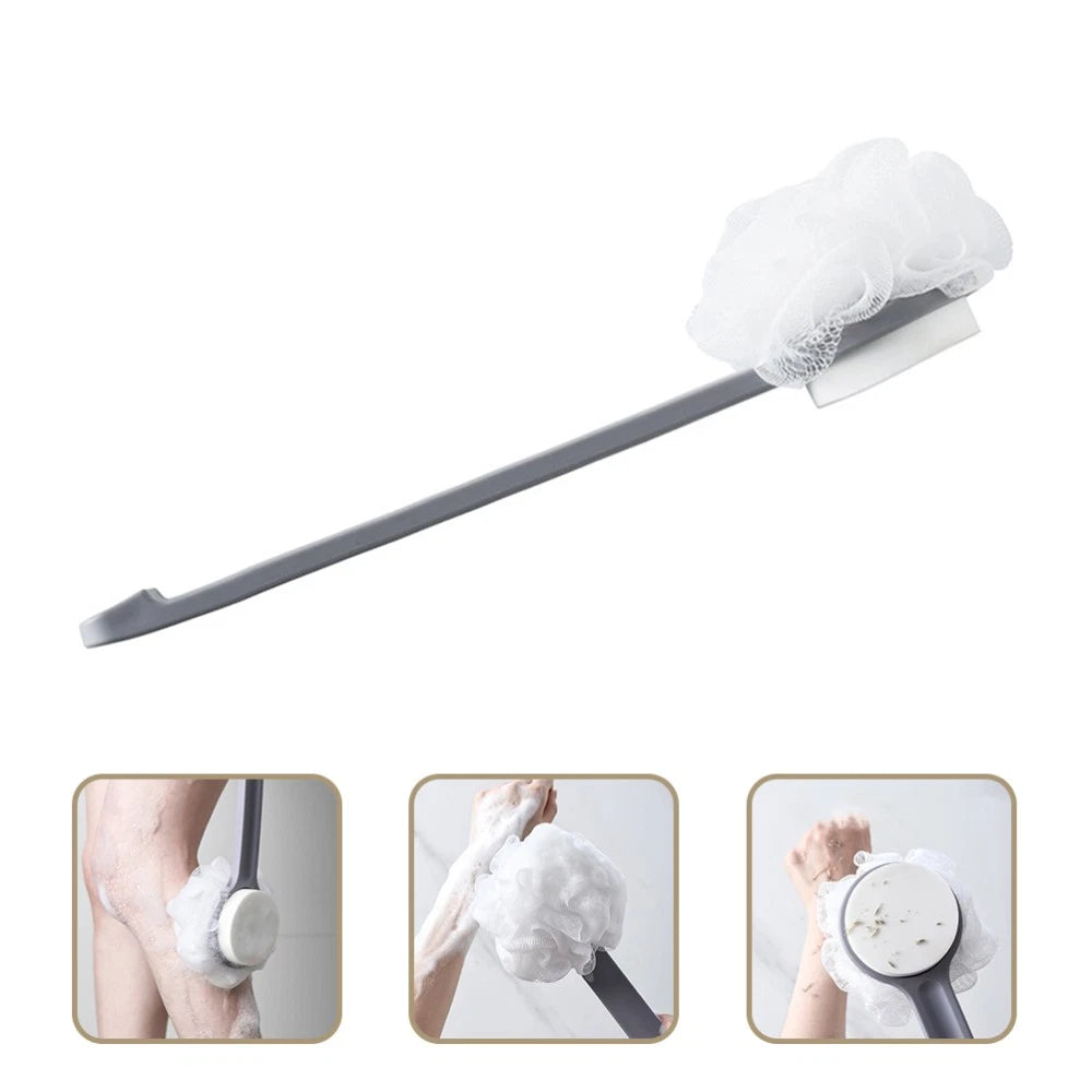 Bath Ball Brush Body Shower Scrubber Exfoliating for Child Back Double-sided