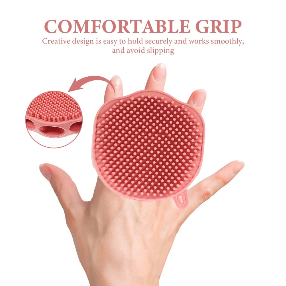 Bath Brush Body Scrubber Exfoliator Exfoliating Newborn Travel Silicone Shower