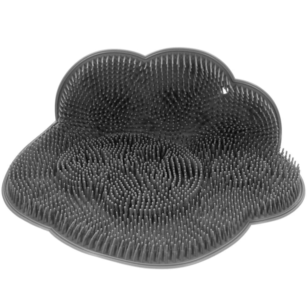 Bath Brush Foot Scrub Mat Back Scrubber Pad Feet Massager Shower Floor