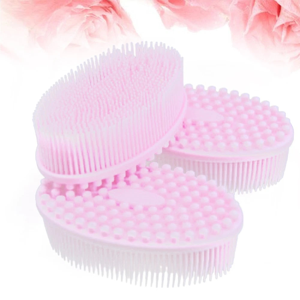 Bath Brush Exfoliating Scrub Body Scrubber Exfoliator Man Skin Silicone Shower