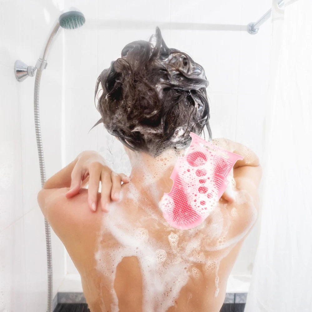 Bath Brush Glove Body Shower Scrubber for Men Miss Man Exfoliating Scrubbing