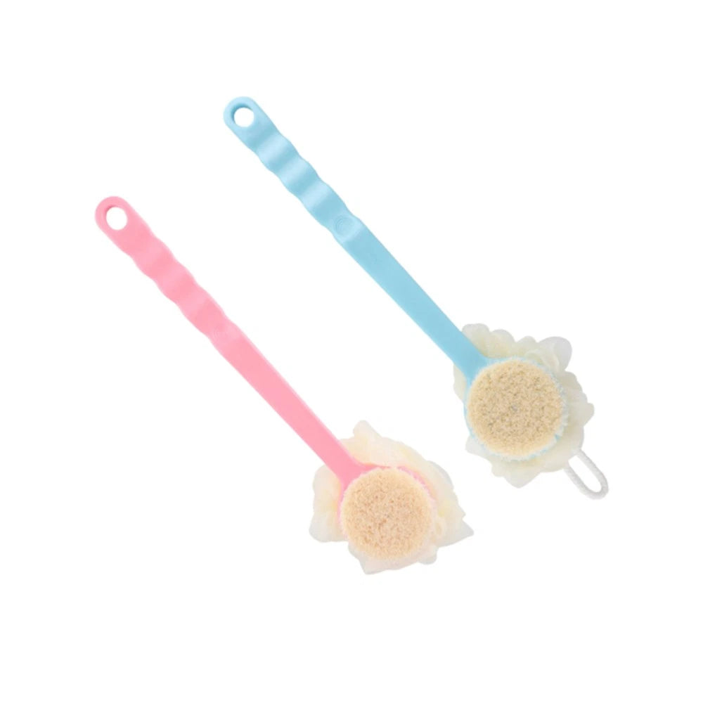 2 Pcs Back Rub Bath Brush for Shower Scrubber Bathing Accessories
