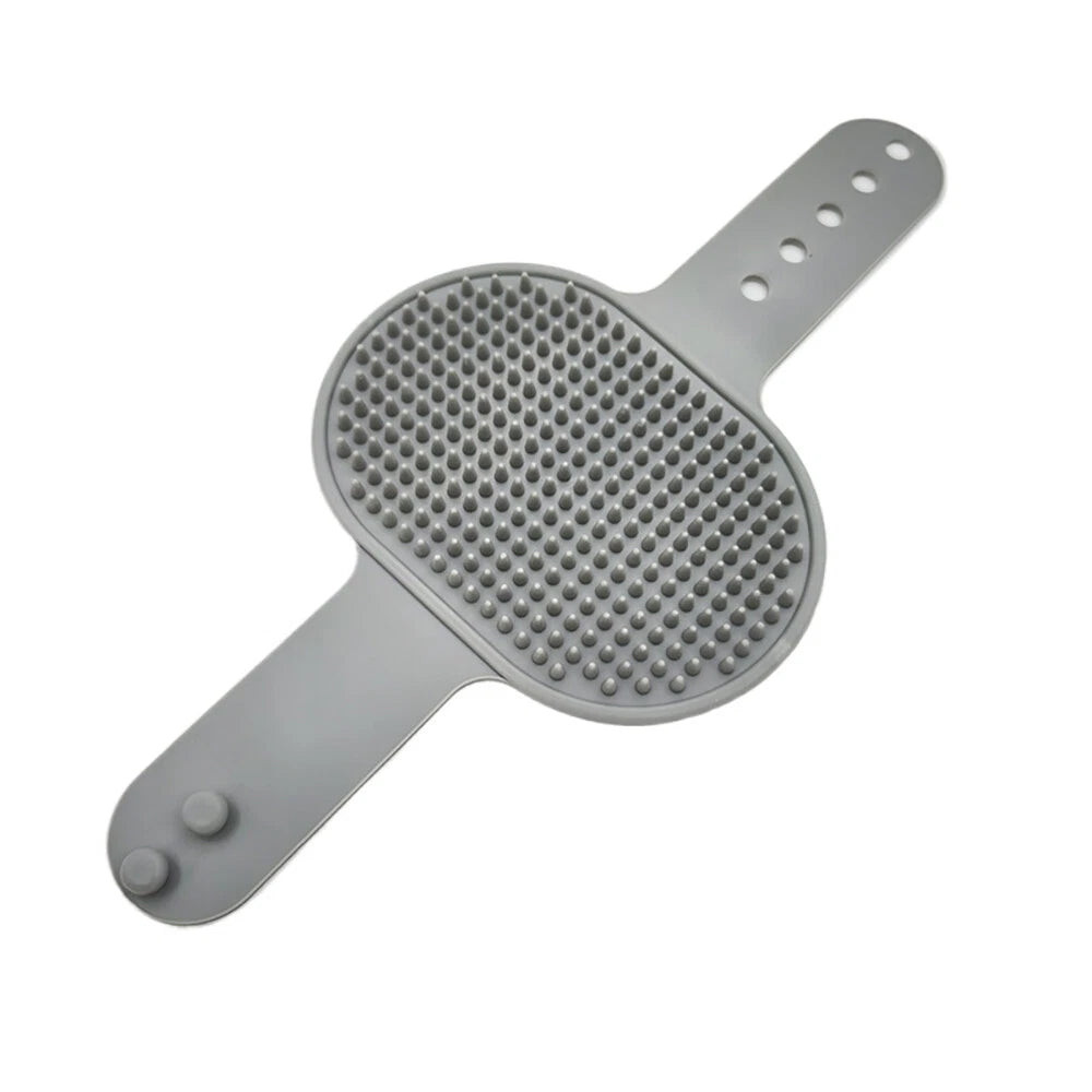 Brand New Dog Bath Brush, Aoche Pet Bath Comb Brush Soothing Massage Rubber Comb