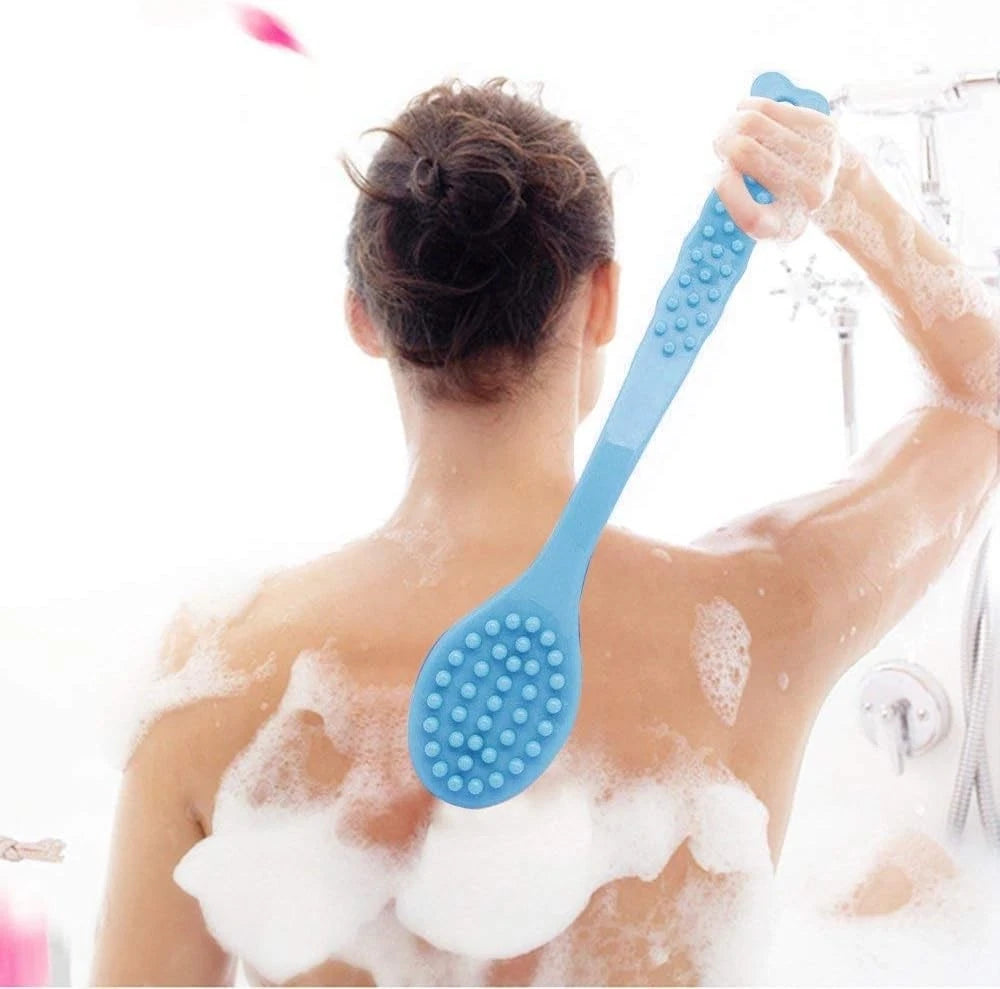 Bath Brush with Long Handle,Back Cleaning Brush,Back Scrubber -Bath & Shower UK