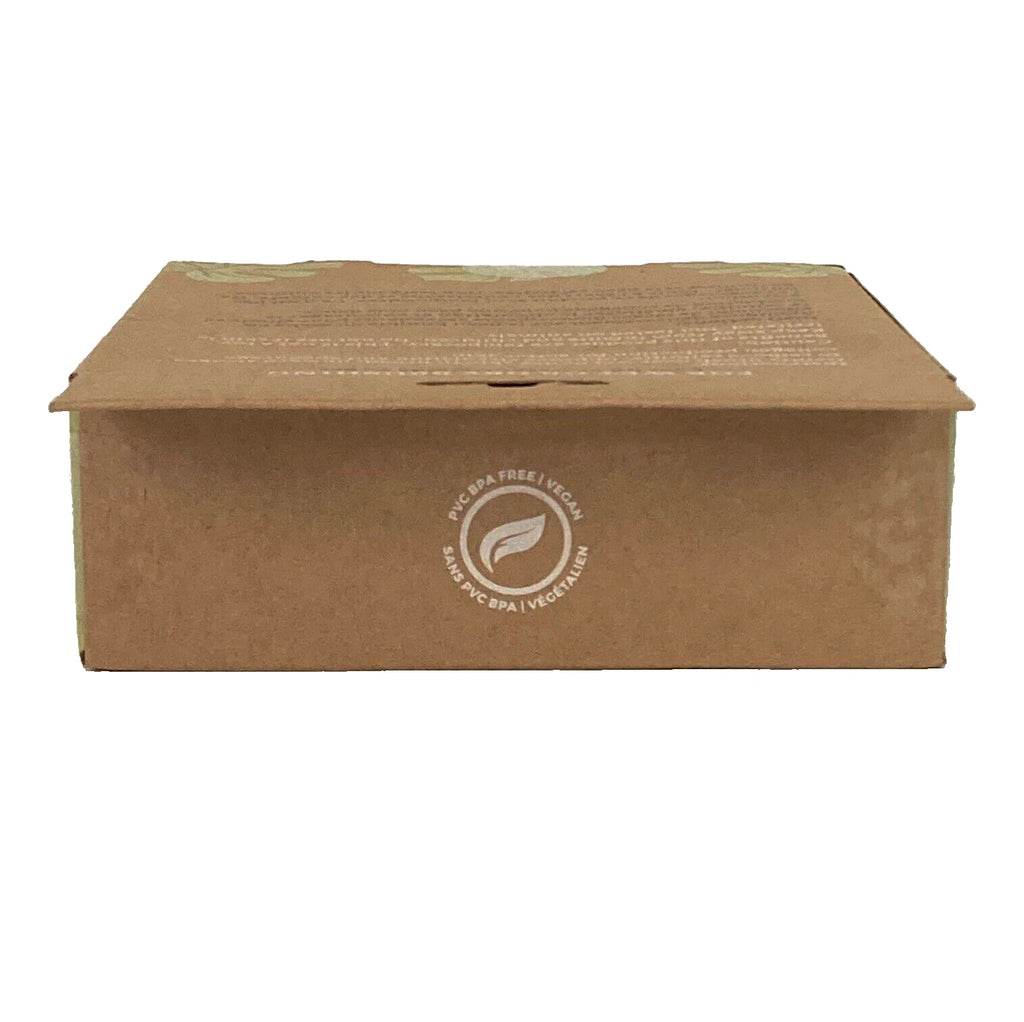 Ecopro - Natural Wood Dry Body Brush - Round - Canvas Strap - GHA-4330 - New!