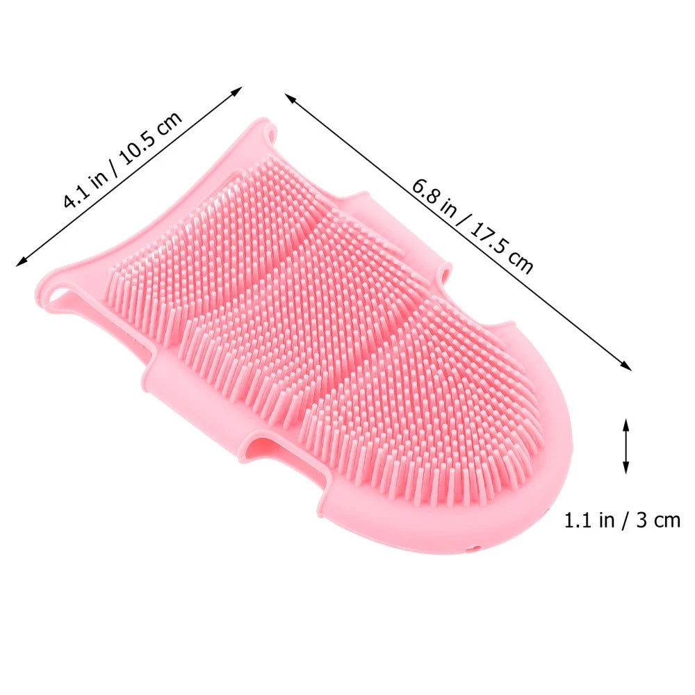 Bath Brush Glove Body Shower Scrubber for Men Miss Man Exfoliating Scrubbing