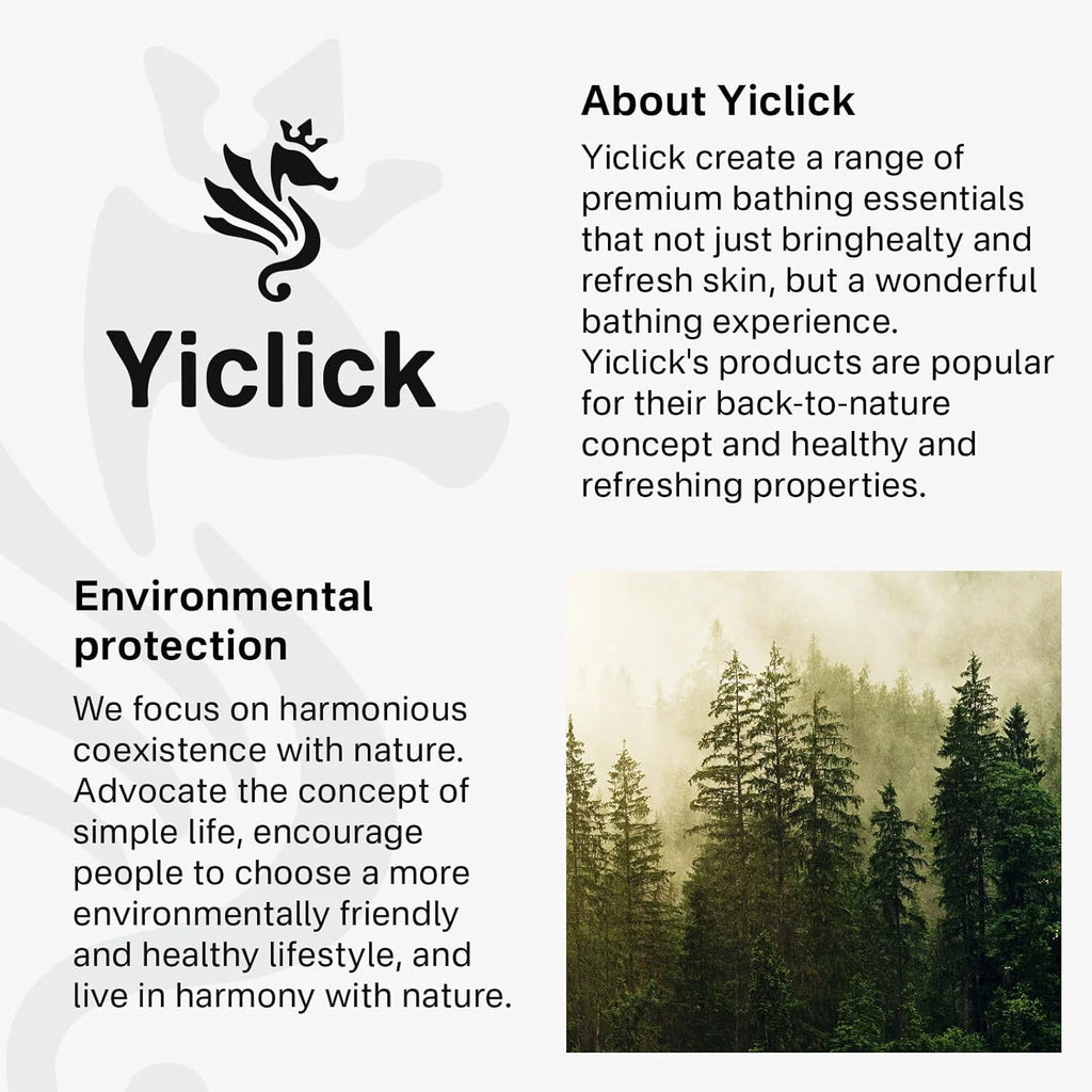 Yiclick Exfoliating Body Scrubber, Back Scrubber for Shower Bath, Japanese Scrub