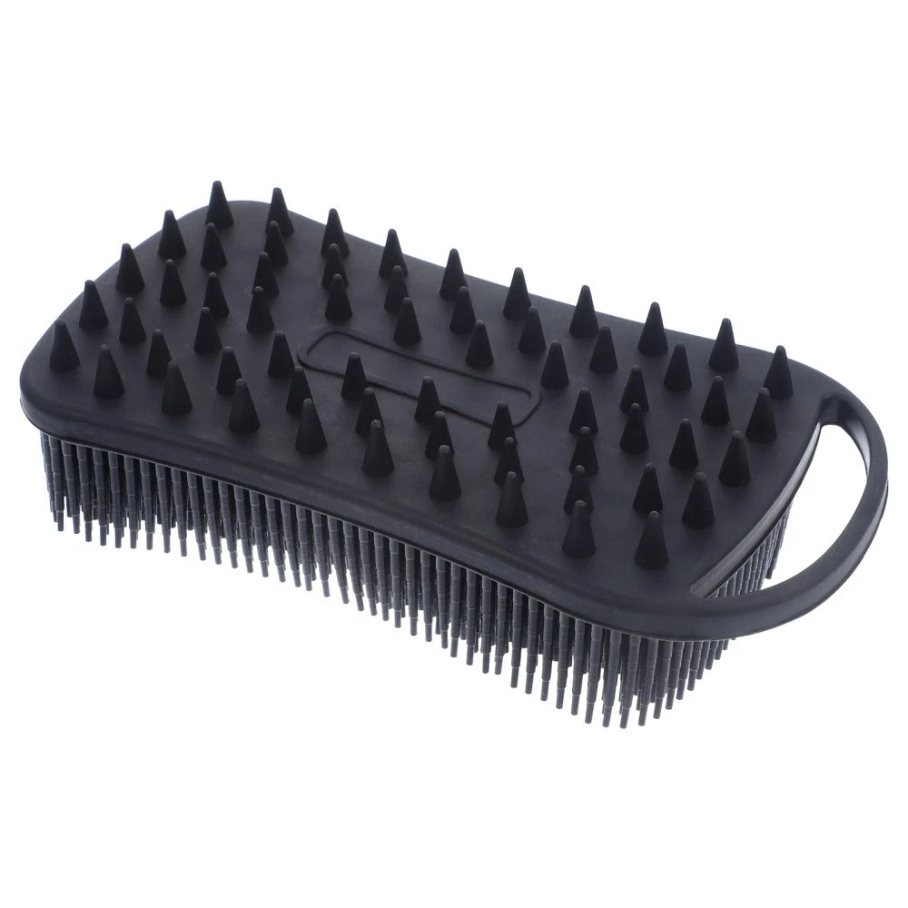 Bath Brush Man Travel Shower for Cleaning Soft Silicone Body Scrubber